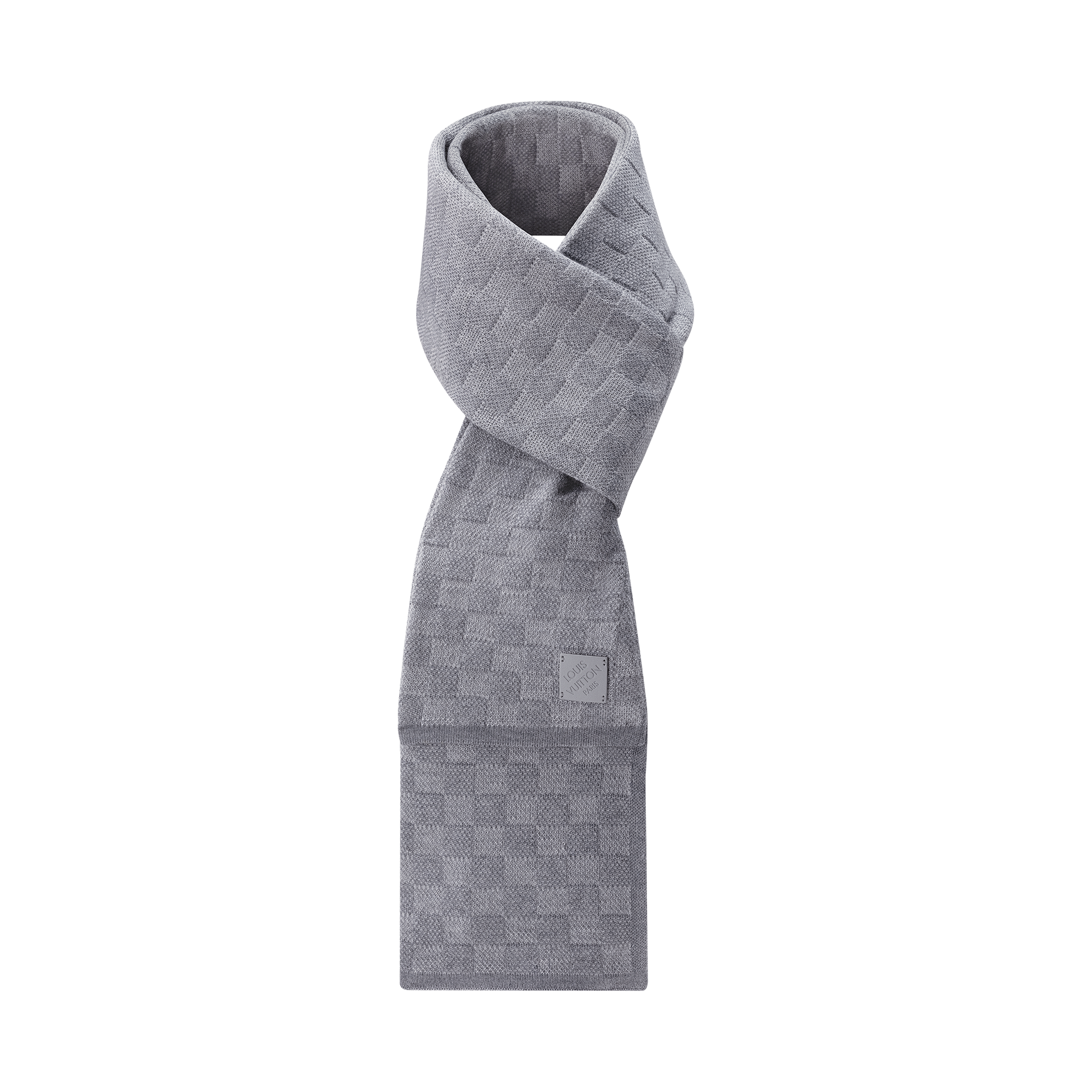 Damier Snug Scarf - Luxury S00 Blue | LOUIS VUITTON